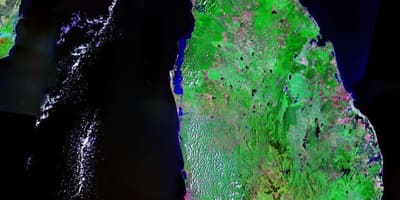 Kartta geological map of Sri Lanka