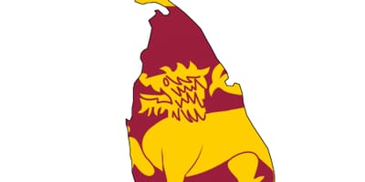 Kartta Sri Lankan lippu