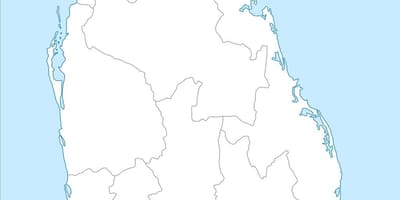 Kartta Sri Lankan nidan